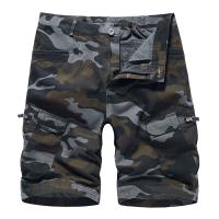 Cotton Men Cargo Shorts & loose printed camouflage PC