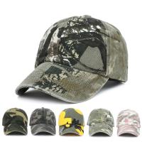 Cotton Flatcap sun protection & unisex printed camouflage : PC