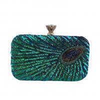 Polyester hard-surface Clutch Bag with chain PC