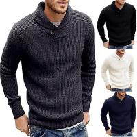 Polyester Männer Pullover, Gestrickte, Solide, mehr Farben zur Auswahl,  Stück