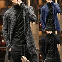 Polyester Slim Men Coat knitted PC