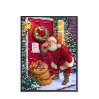 Canvas & Resin without frame & Creative Diamond Painting christmas design handmade Santa Claus PC