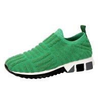 Flying Woven Plus Size Women Sport Shoes & breathable Solid Pair