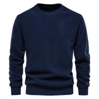 Cotton Slim Men Sweater knitted Solid PC