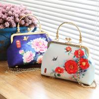 Cloth Printed Handbag soft surface & attached with hanging strap PC