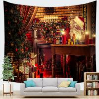 Polyester and Cotton Creative Tapestry christmas design  PC
