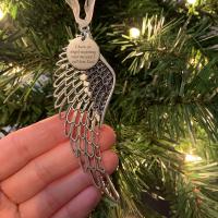 Kovové Vánoční strom závěsné dekorace kus