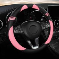 PU Leather Steering Wheel Cover general & breathable PC