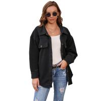 Polyester Women Coat Solid PC