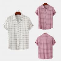 Fibra de alcohol polivinílico Hombres de manga corta camisa casual, impreso, más colores para elegir,  trozo