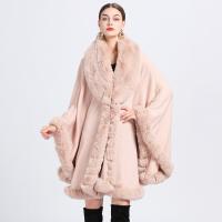 Acrylic Women Coat loose & thermal knitted Solid : PC