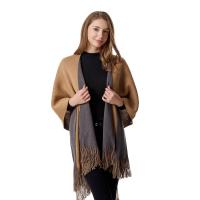 Acrylic Tassels Scarf and Shawl thermal Solid PC
