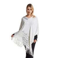 Acrylic Tassels Scarf and Shawl thermal Solid : PC