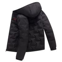 Polyester windproof & Plus Size Electric Warming Parkas & thermal & unisex Solid PC