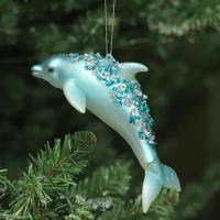 Glass Creative Christmas Tree Hanging Decoration PC