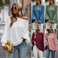 Acetaatvezel Vrouwen Sweatshirts Lappendeken Solide meer kleuren naar keuze stuk