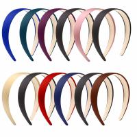 Cloth Hair Band for women & random color Solid mixed colors Lot