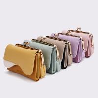 PU Leather Wallet Multi Card Organizer & soft surface & portable Colour Matching PC