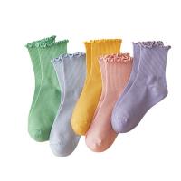 Algodón Calcetines para mujeres, Sólido, más colores para elegir, :,  Par