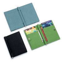 Leather foldable Card Bag soft surface Solid PC