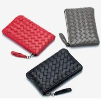 Leather Weave Change Purse soft surface PC