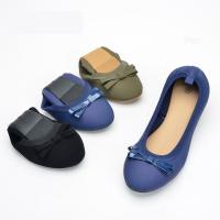 PU Leder Frauen Faule Schuhe, Bowknot-Muster, mehr Farben zur Auswahl,  Paar