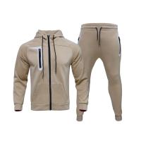 Polyester & Baumwolle Männer Casual Set, Sweatshirt & Hosen, schlicht gefärbt, Solide, mehr Farben zur Auswahl,  Festgelegt