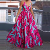 Polyester Slip Kleid, Gedruckt, unterschiedliche Farbe und Muster für die Wahl,  Stück