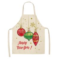 Polyester Antifouling Aprons & christmas design printed PC