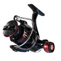 Aluminium Alloy Fishing Reels Solid red and black PC