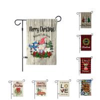 Linen Christmas Flag for home decoration & christmas design printed Bag