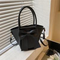 PU Leather Bowknot & Bucket Bag Handbag attached with hanging strap PC