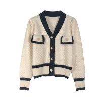 Polyamide & Berber Fleece & Polyester Slim Women Cardigan thermal knitted : PC