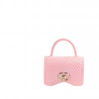 PVC Jelly Bag Handbag soft surface & attached with hanging strap PC