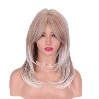 High Temperature Fiber can be permed and dyed Wig for women Box