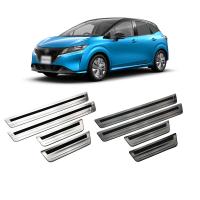 2021 Nissan Note E13 Stainless Steel Vehicle Threshold Strip, four piece, , more colors for choice, Sold By Set