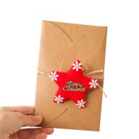 Paper Creative DIY Greeting Cards christmas design Cartoon Bag