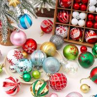 Polystyrene Christmas Tree Hanging Decoration multiple pieces & christmas design Box