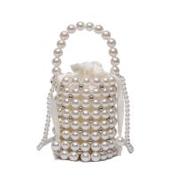Plastic Pearl Handbag soft surface & attached with hanging strap PC