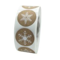 Vellum Paper & Pressure-Sensitive Adhesive Adhesive & Creative Decorative Sticker christmas design snowflake pattern Lot