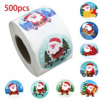 Pressure-Sensitive Adhesive Adhesive & Creative Decorative Sticker christmas design Santa Claus mixed colors Lot