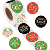 Pressure-Sensitive Adhesive Adhesive & Creative Decorative Sticker christmas design letter mixed colors Lot