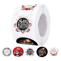 Pressure-Sensitive Adhesive Adhesive & Creative Decorative Sticker christmas design mixed pattern mixed colors Lot