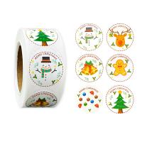 Pressure-Sensitive Adhesive Adhesive & Creative Decorative Sticker christmas design  Lot