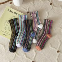 Algodón Calcetines de tubo corto, labor de retazos, más colores para elegir, :, 10Pares/Mucho,  Mucho