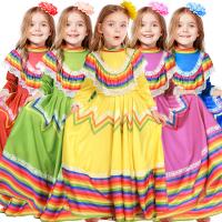 ポリエステル 子供たち ハロウィンコスプレコスチューム スカート 選択のためのより多くの色 セット