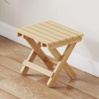 Solid Wood Foldable Chair for camping & portable PC