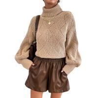 Acrylic Women Sweater & loose Viscose Fiber Solid PC