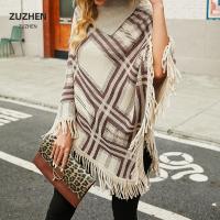 Acrylic Tassels Women Sweater thermal knitted PC