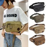Canvas Waist Pack large capacity & soft surface & hardwearing Solid PC